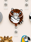 Tiger Badge Reel