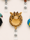 Giraffe Badge Reel