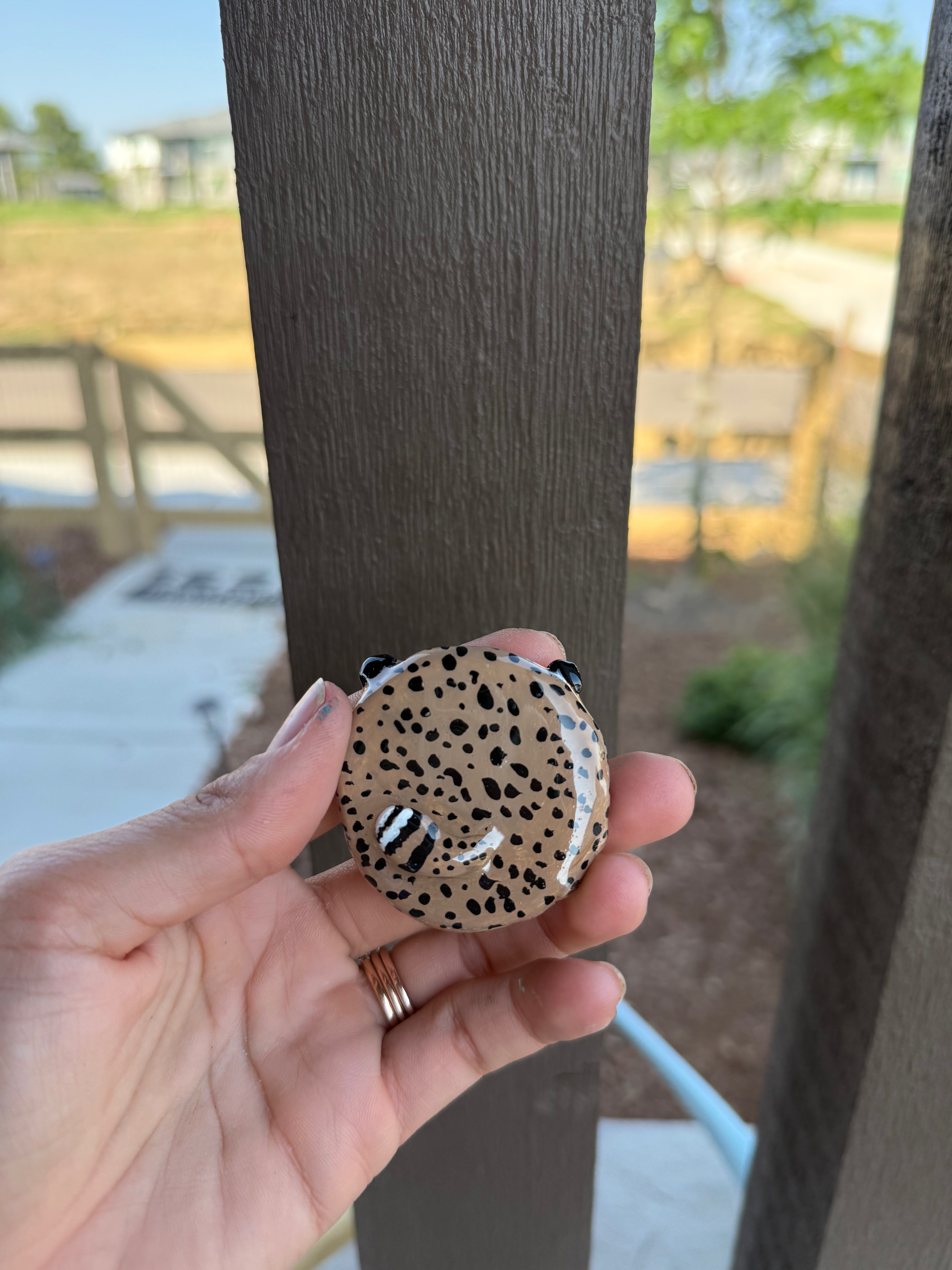 Cheetah Worry Stone