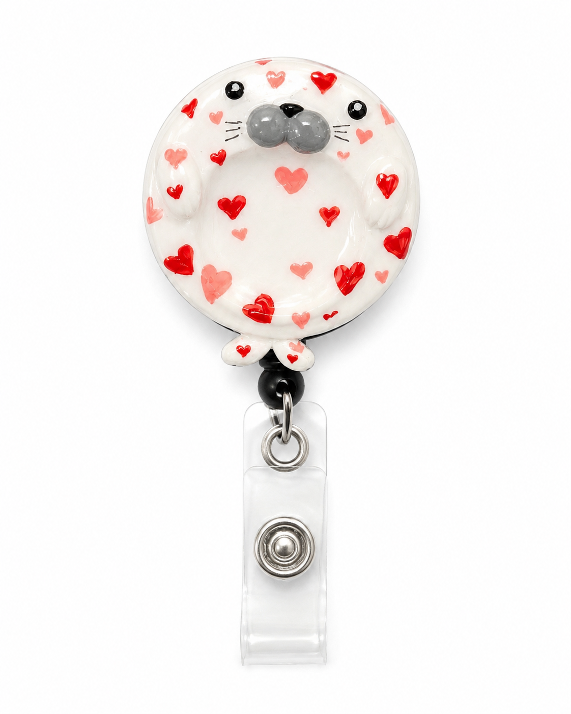 Heart Harbor Seal Badge Reel