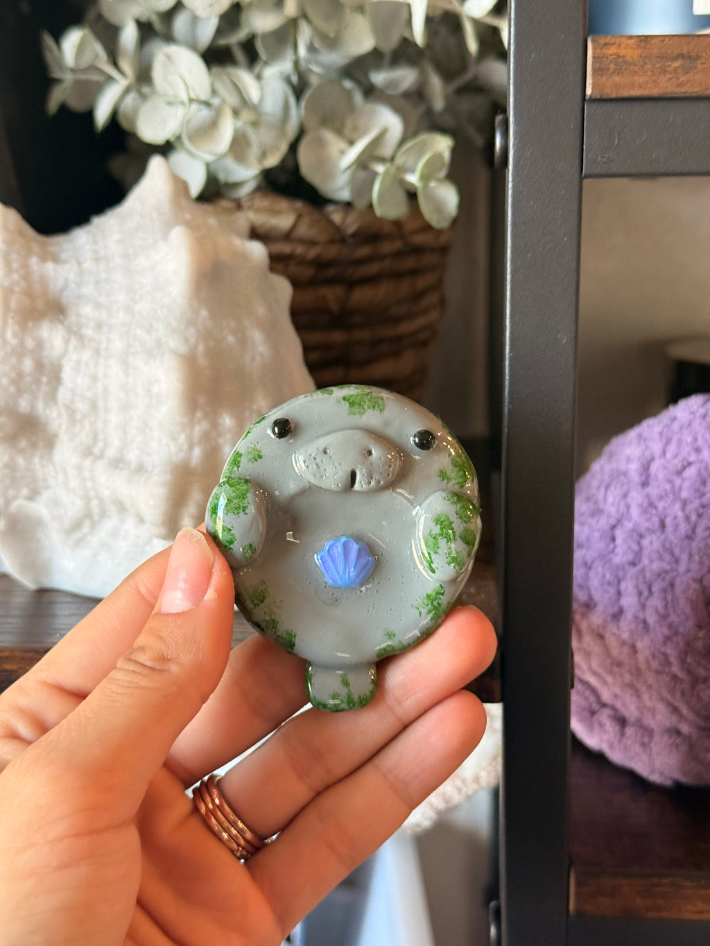 Manatee Worry Stone