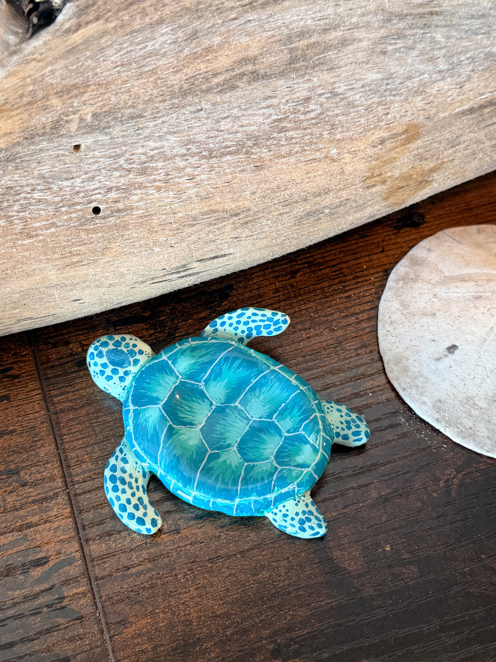 Blue Sea Turtle Worry Stone