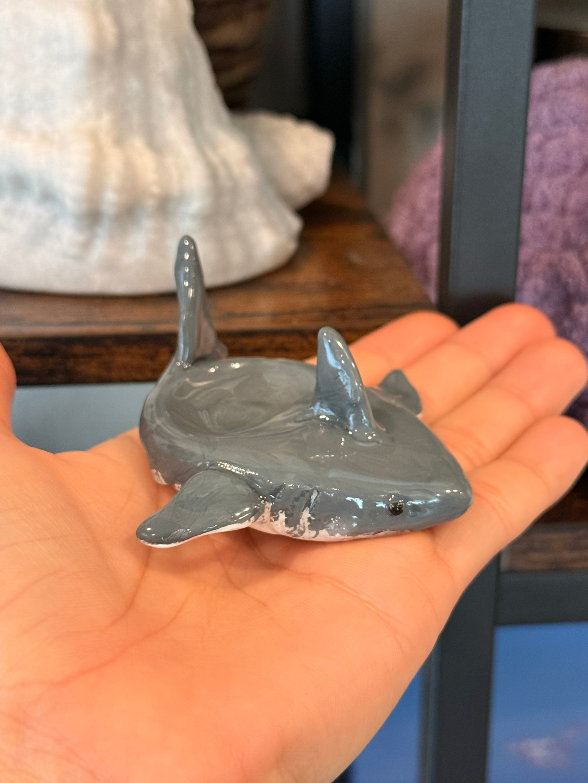 Great White Shark Worry Stone
