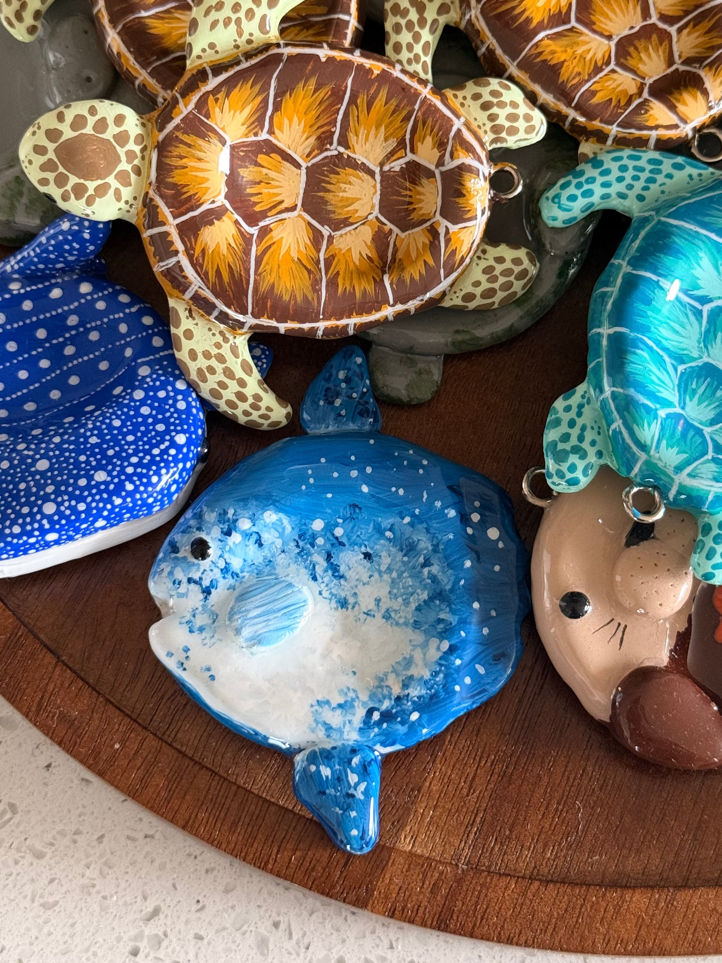 Mola Mola Sunfish Worry Stone