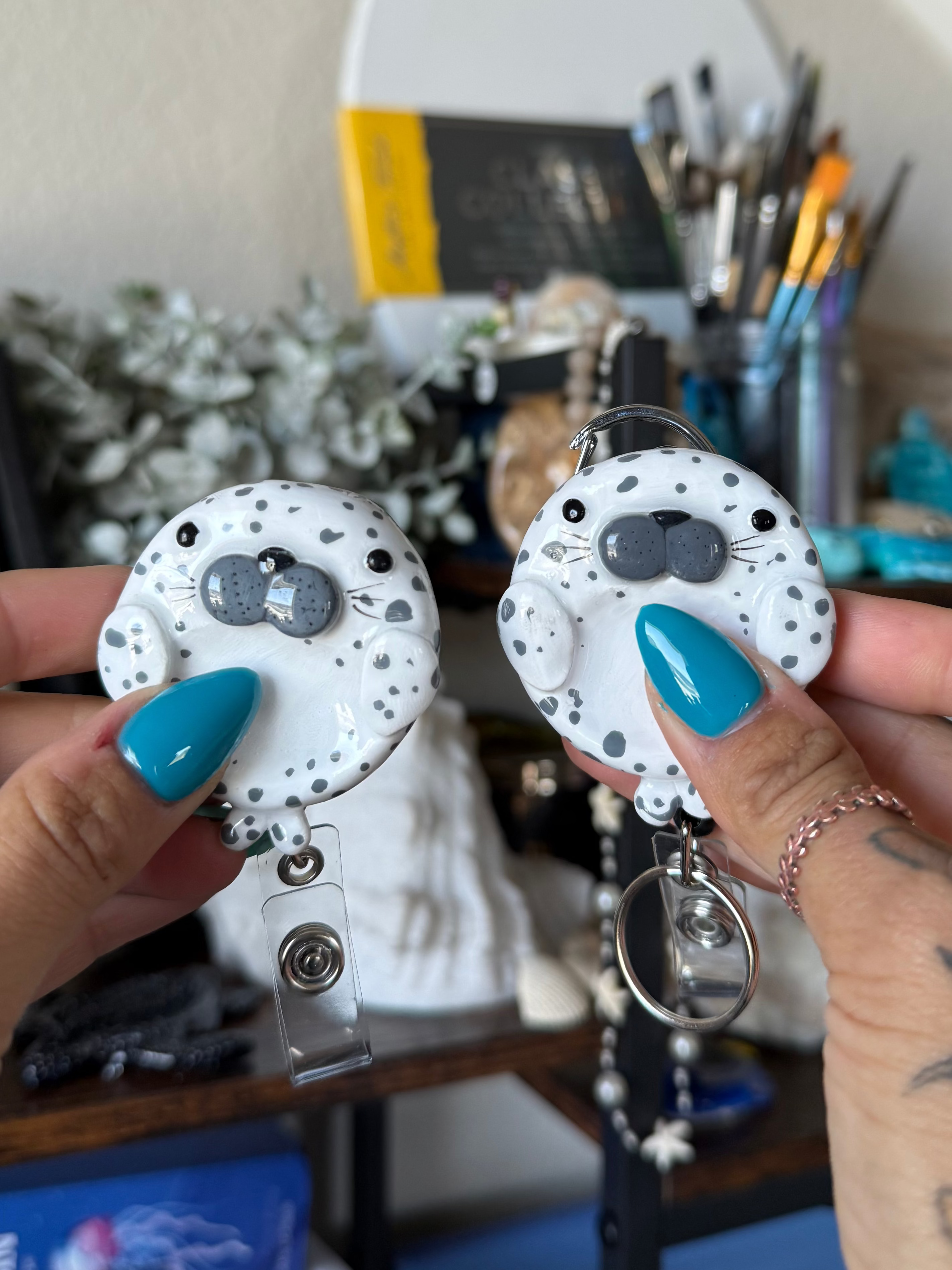 Harbor Seal Badge Reel