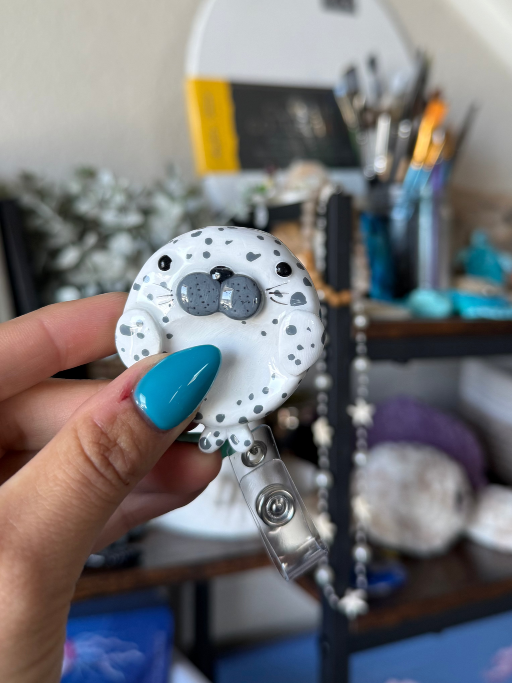 Harbor Seal Badge Reel
