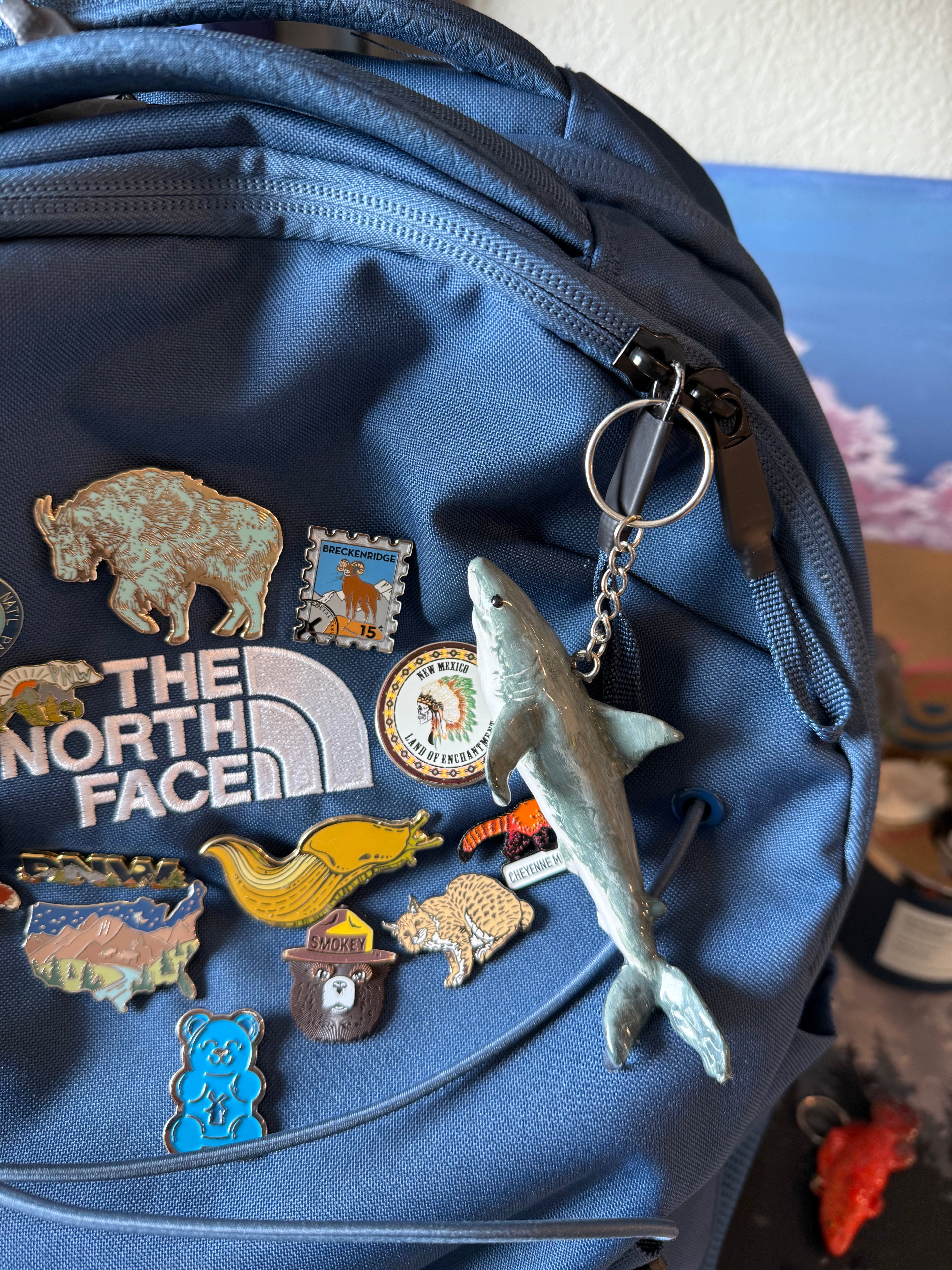Great White Shark Keychain