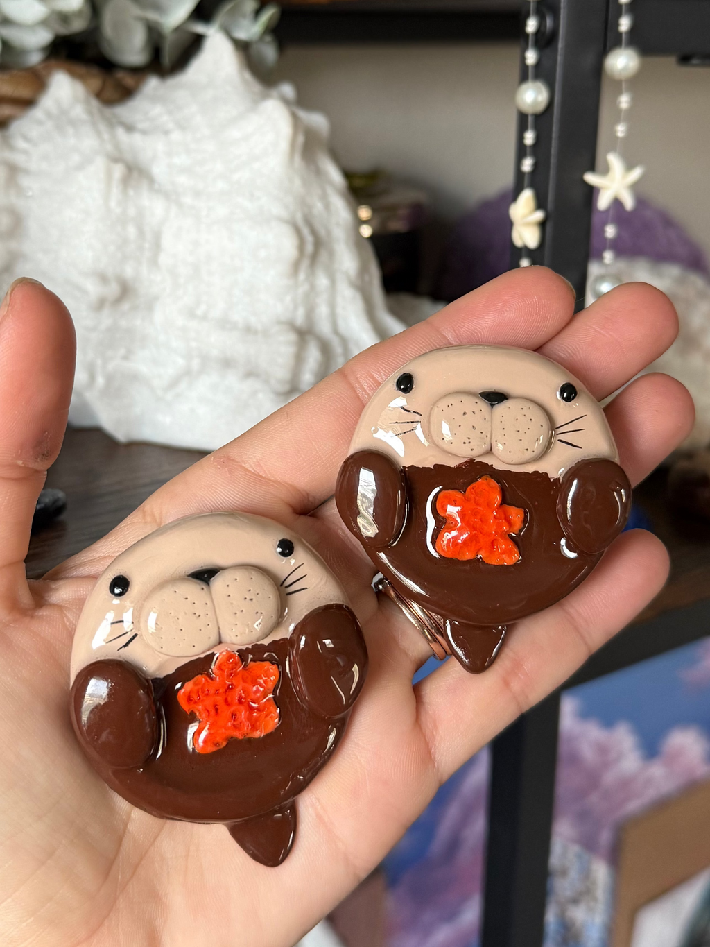 Sea Otter Worry Stone
