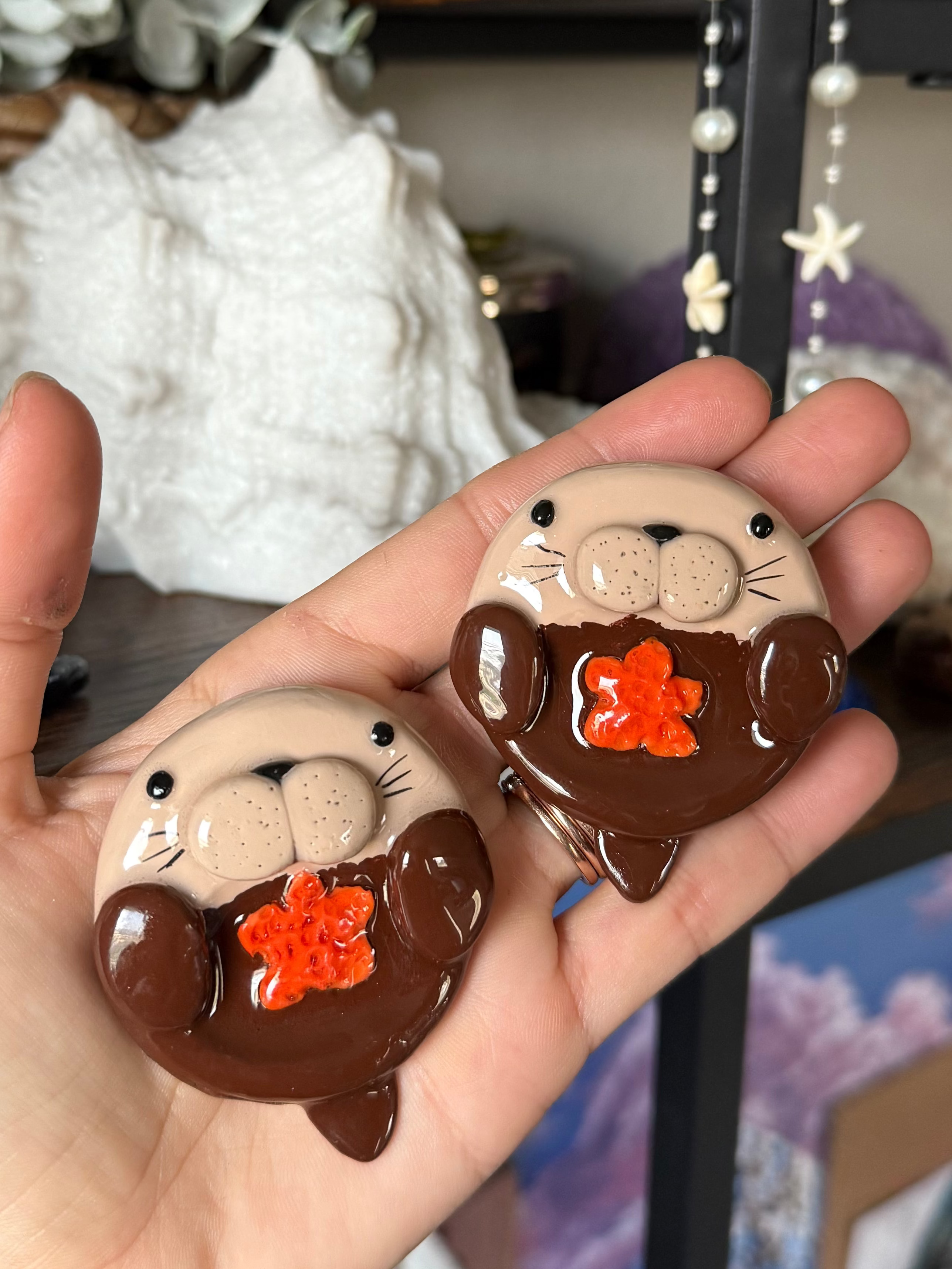 Sea Otter Worry Stone