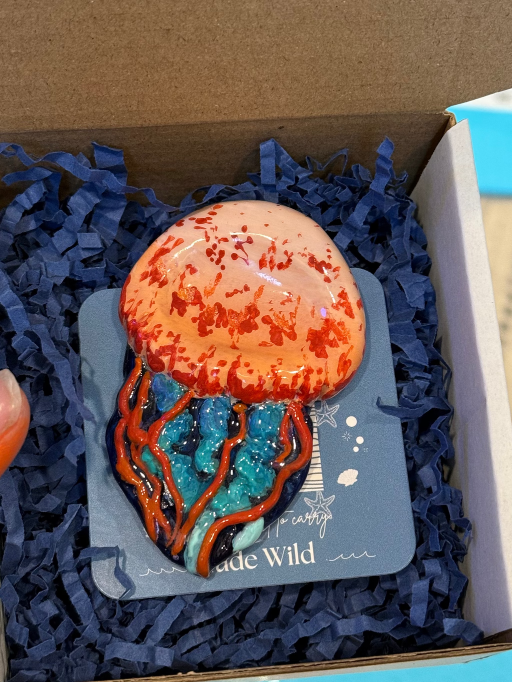Jellyfish Worry Stone