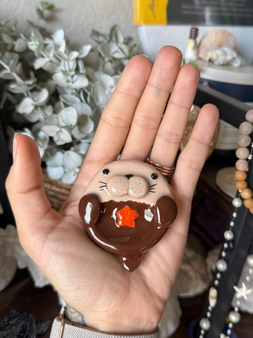 Sea Otter Worry Stone