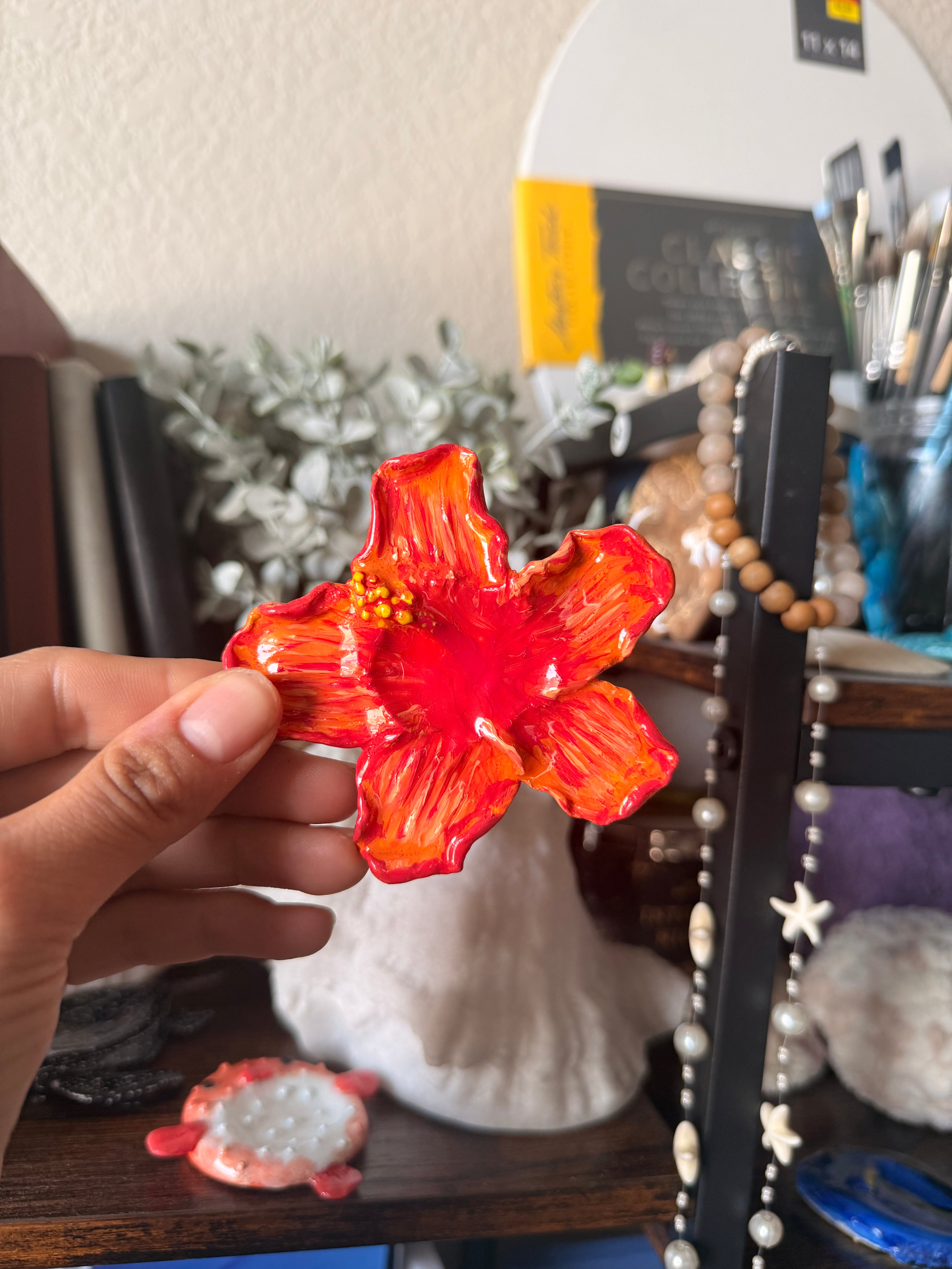 Lotus Flower Worry Stone