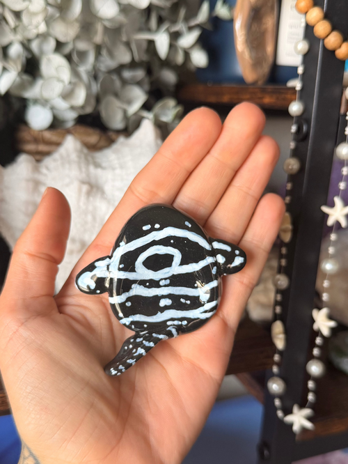 Baby Zebra Shark Worry Stone
