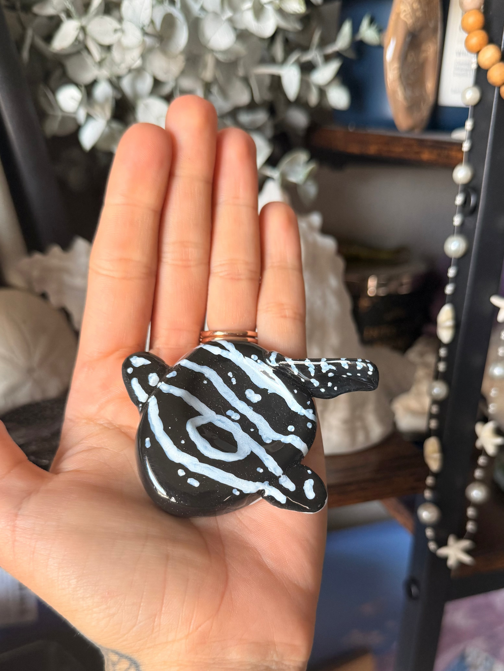 Baby Zebra Shark Worry Stone