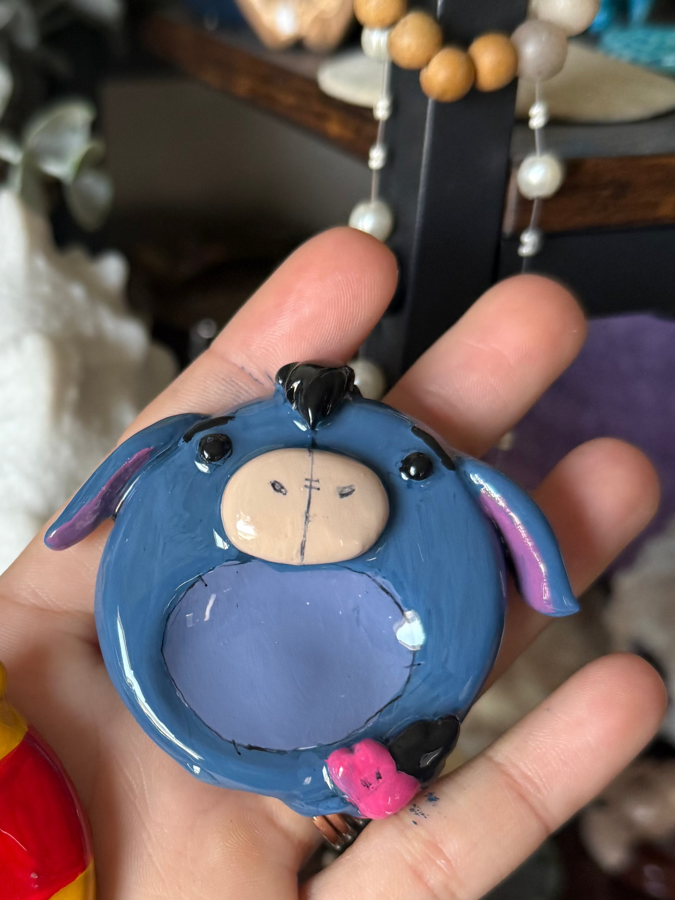 Gloomy Donkey Worry Stone
