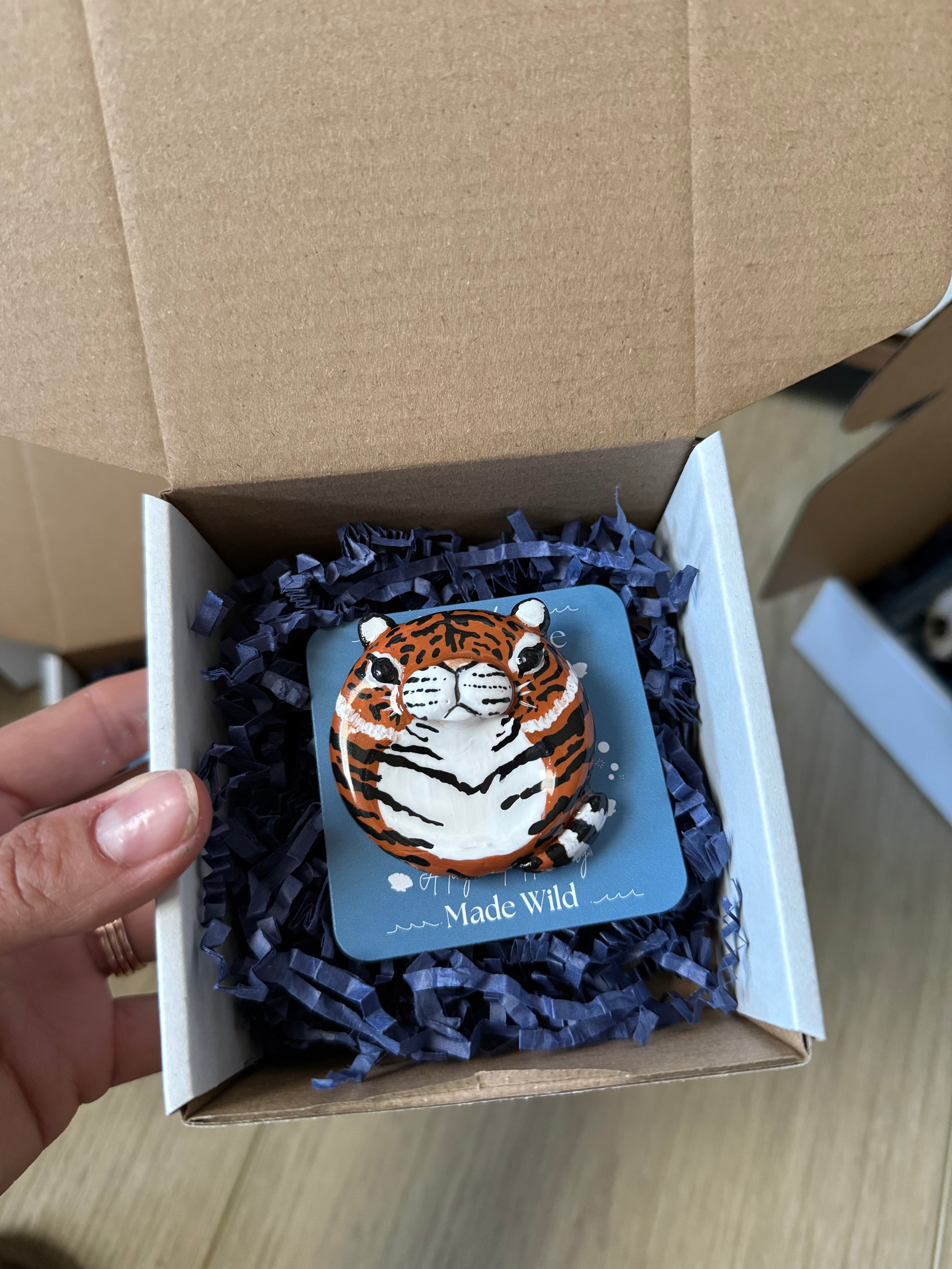 Tiger Worry Stone
