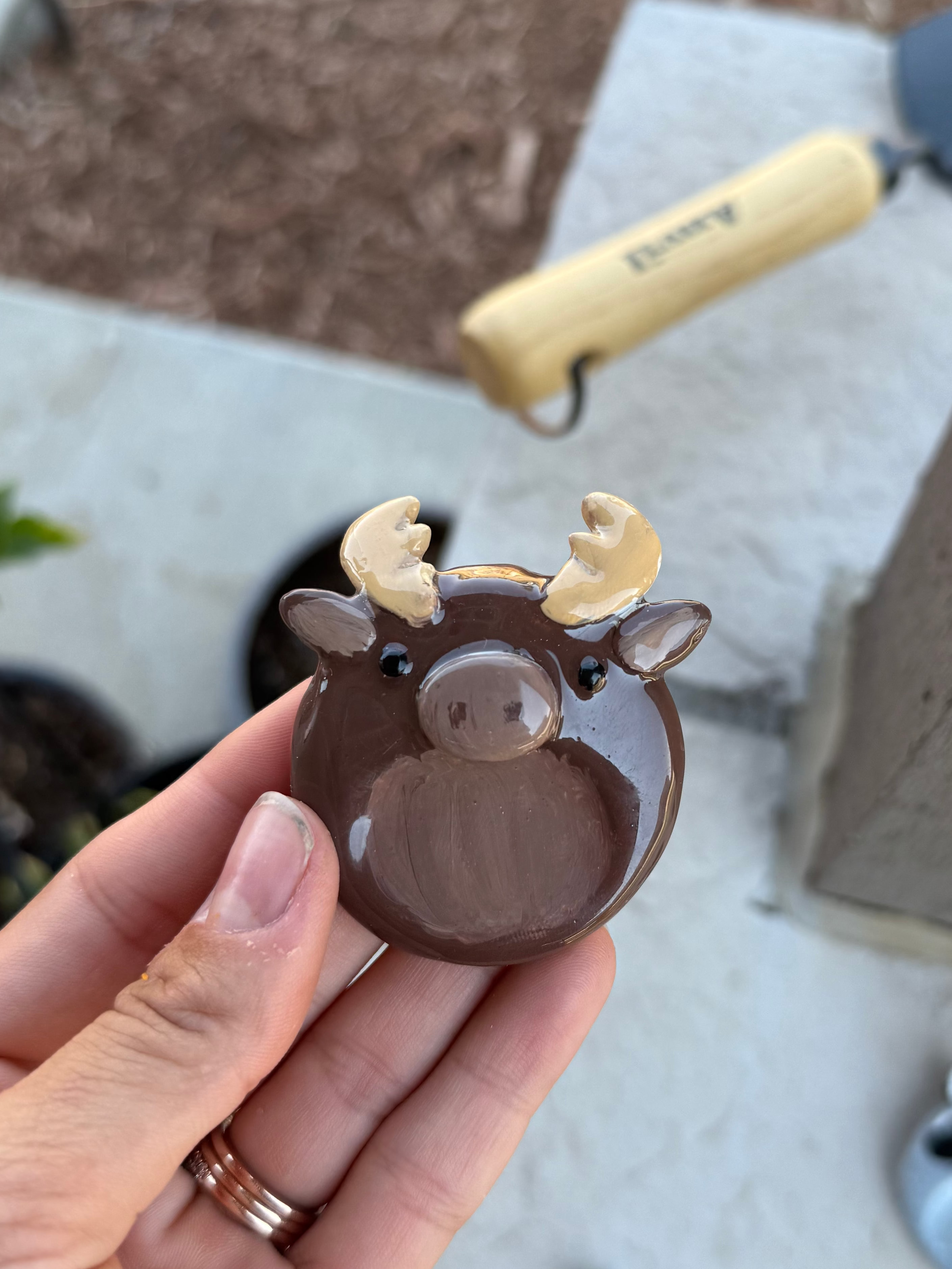 Moose Worry Stone