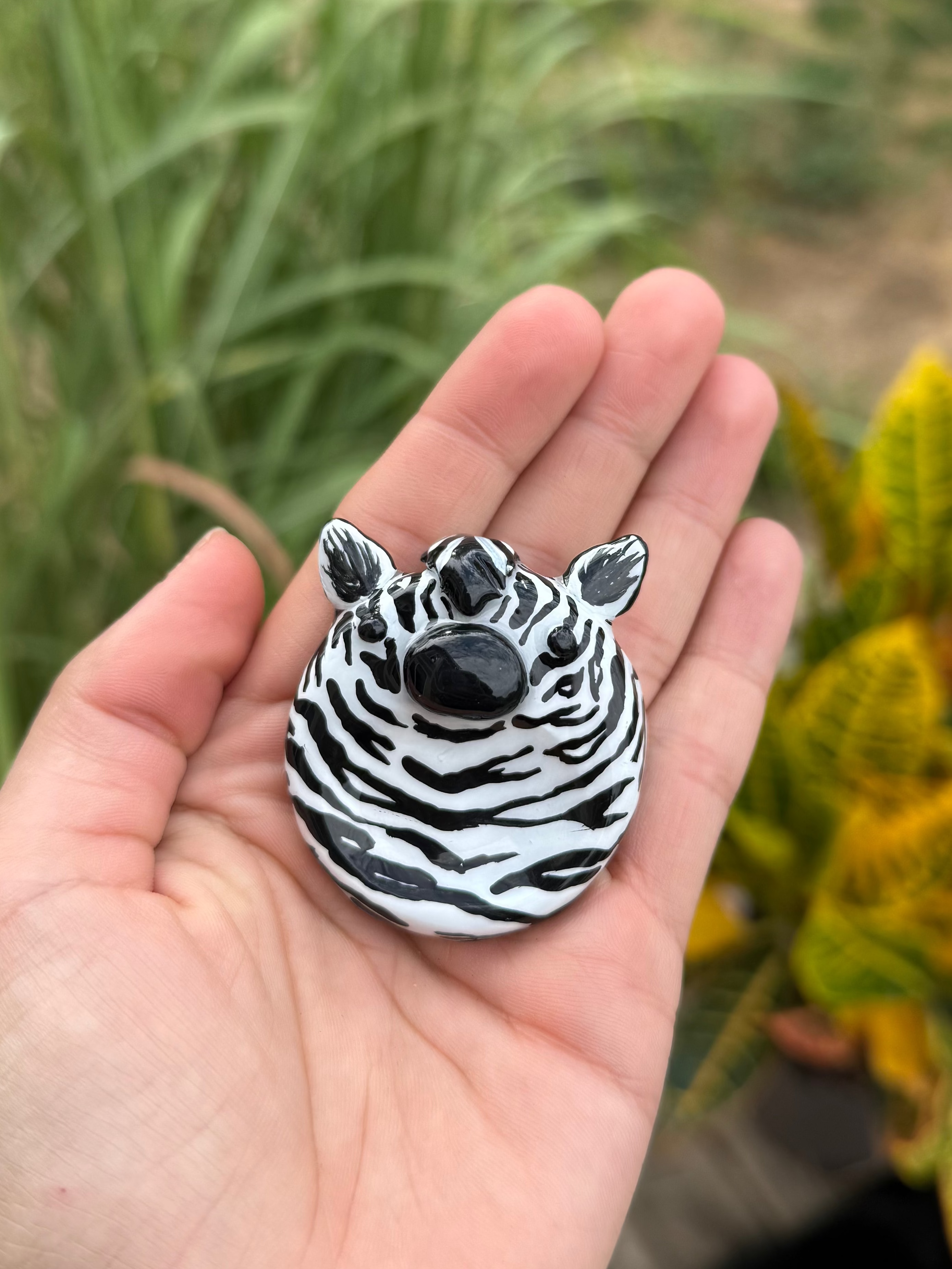Zebra Worry Stone