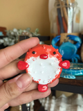 Puffer Fish Worry Stone