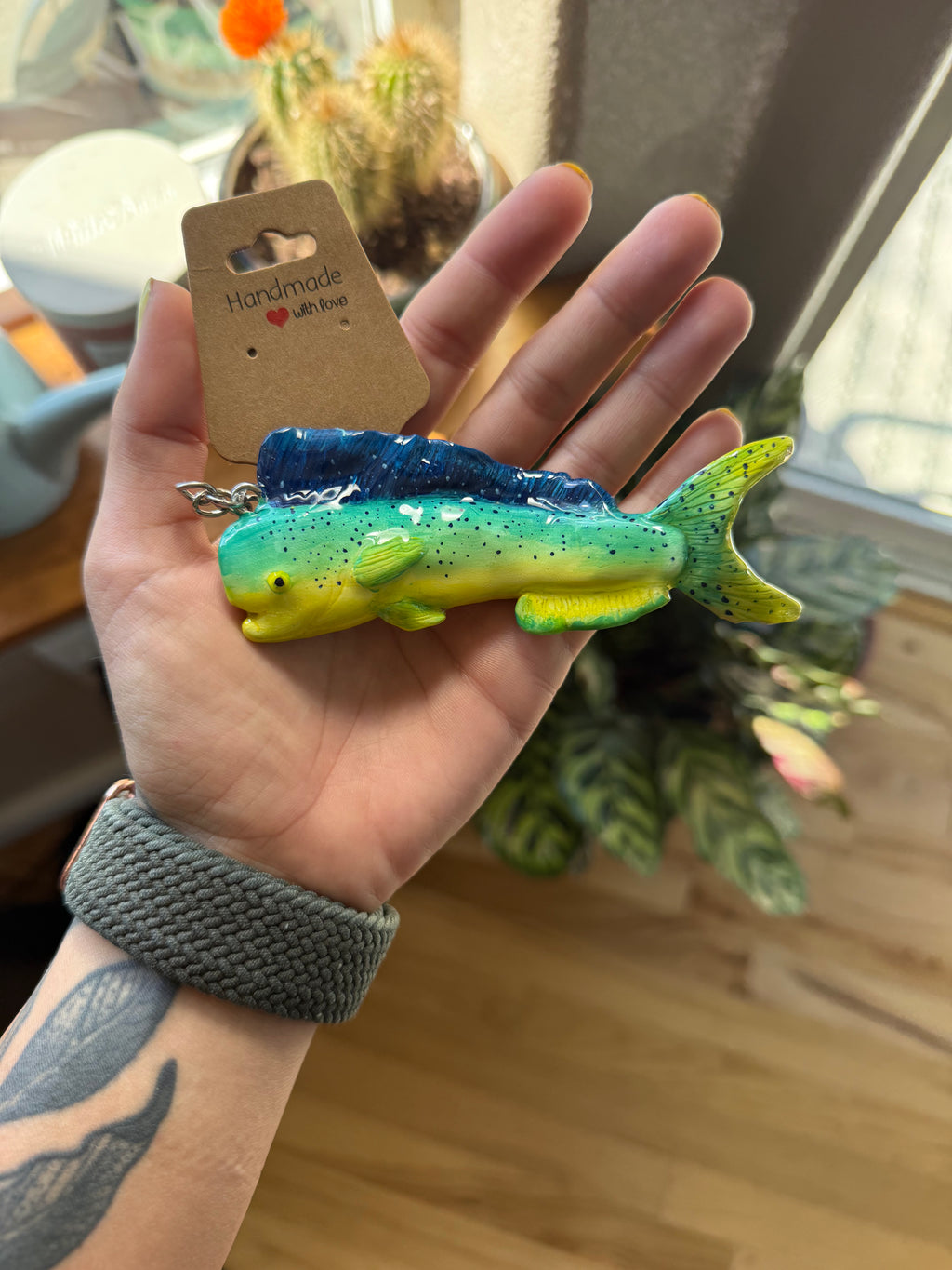 Mahi Mahi Keychain