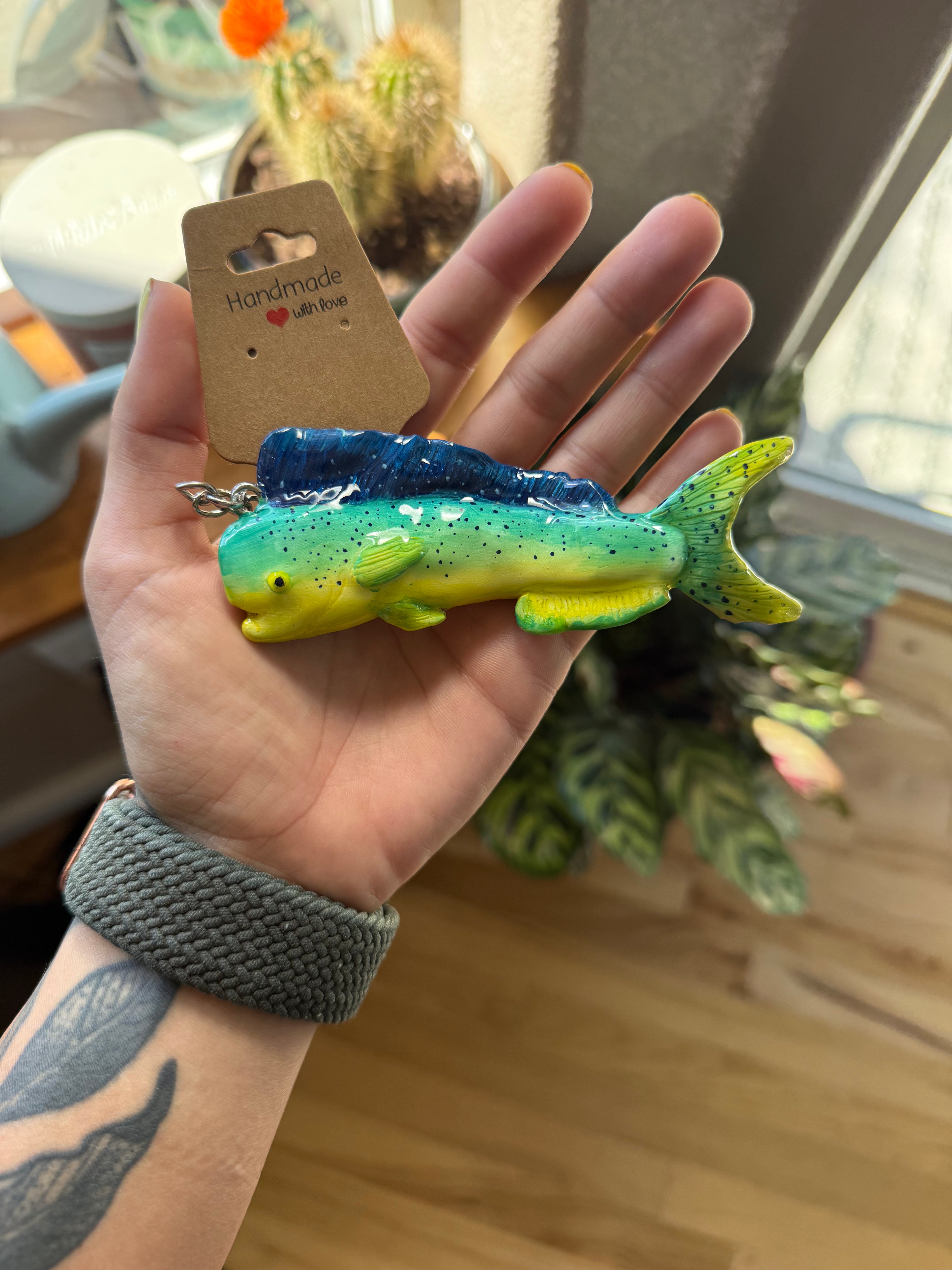 Mahi Mahi Keychain