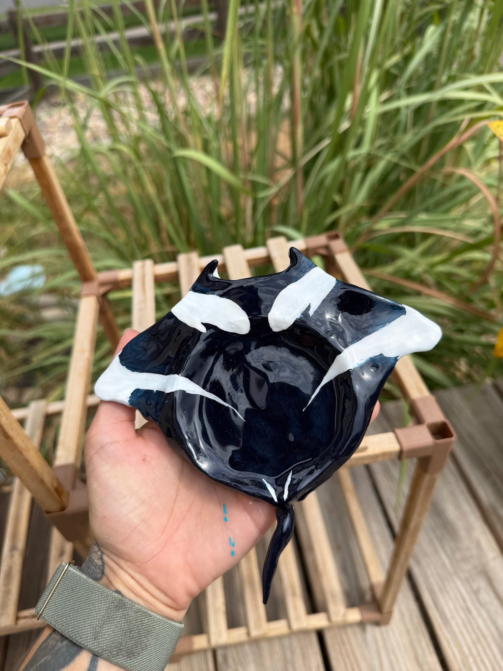 Manta Ray Ring Dish