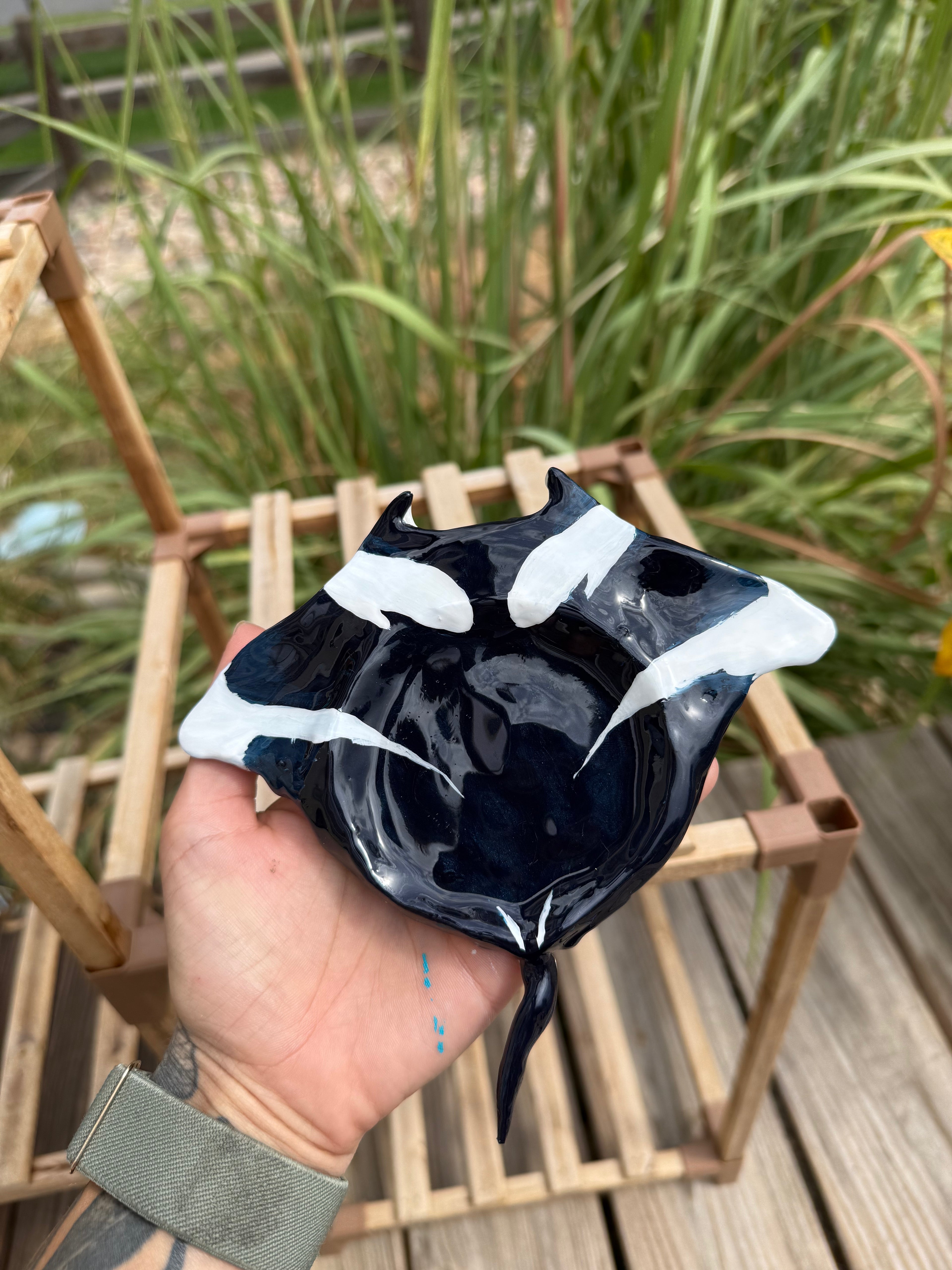Manta Ray Ring Dish