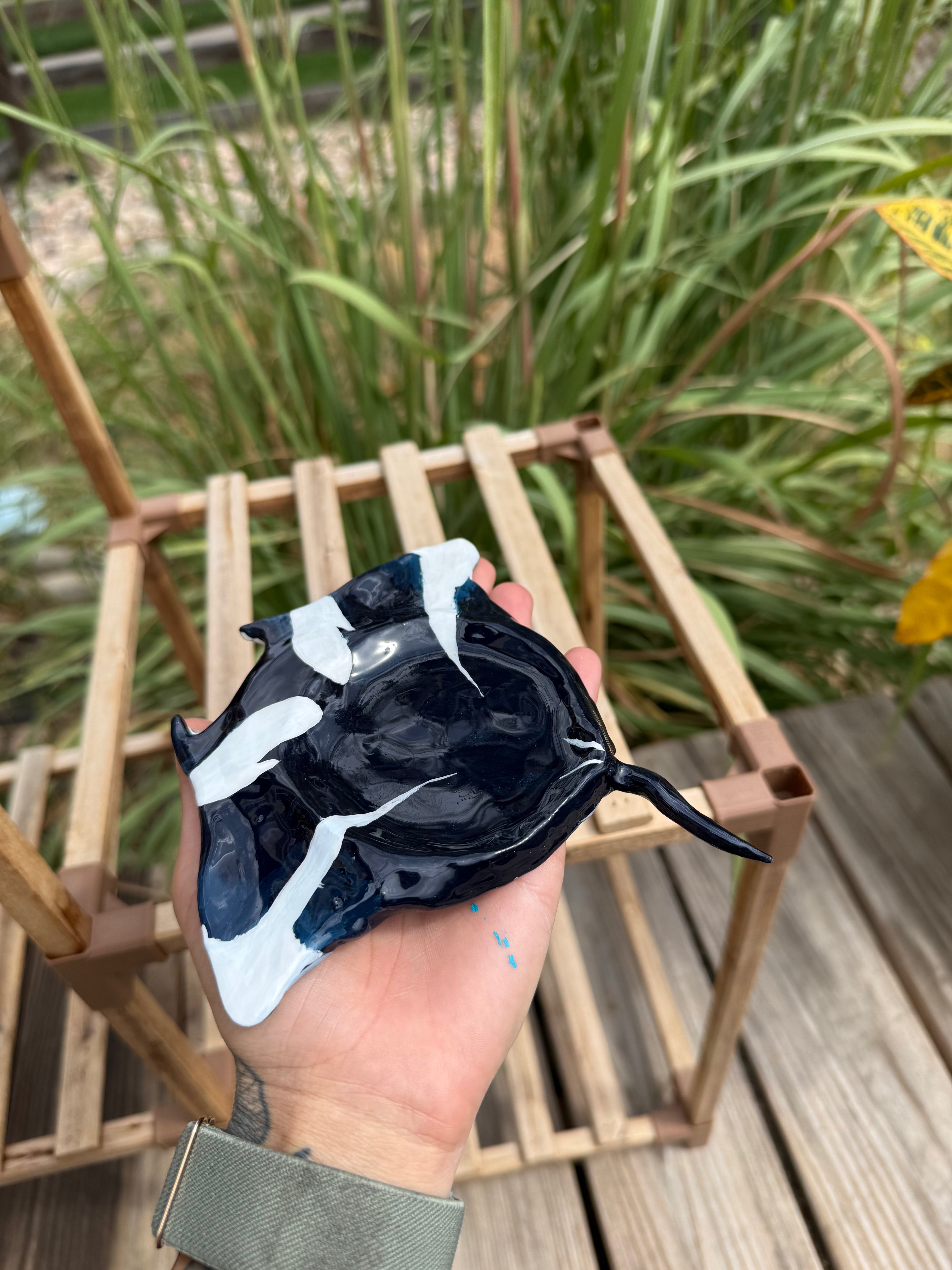 Manta Ray Ring Dish