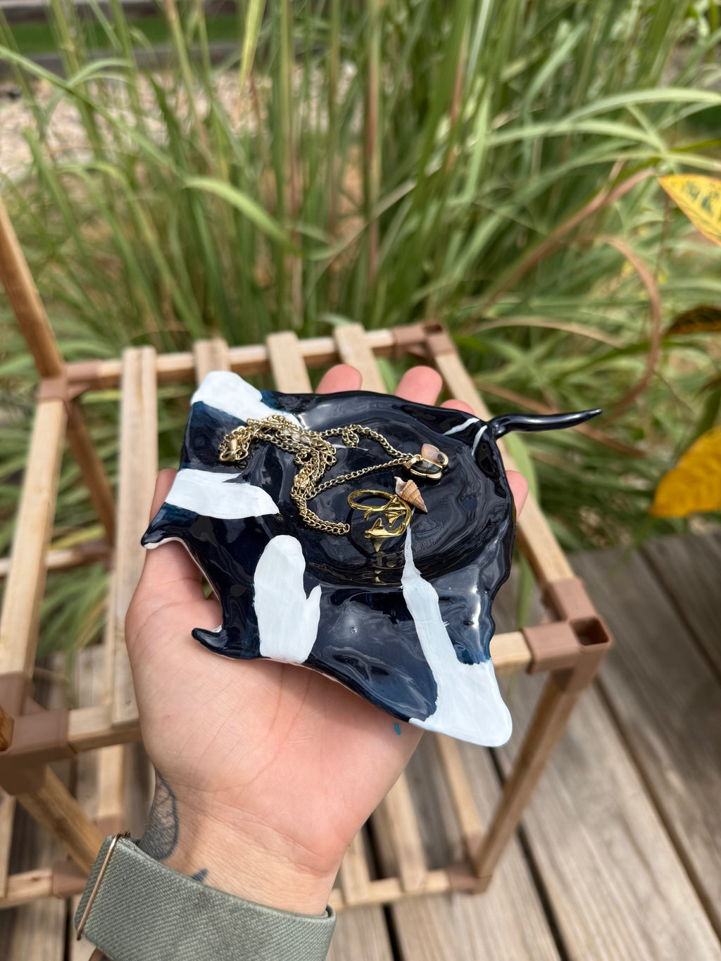Manta Ray Ring Dish