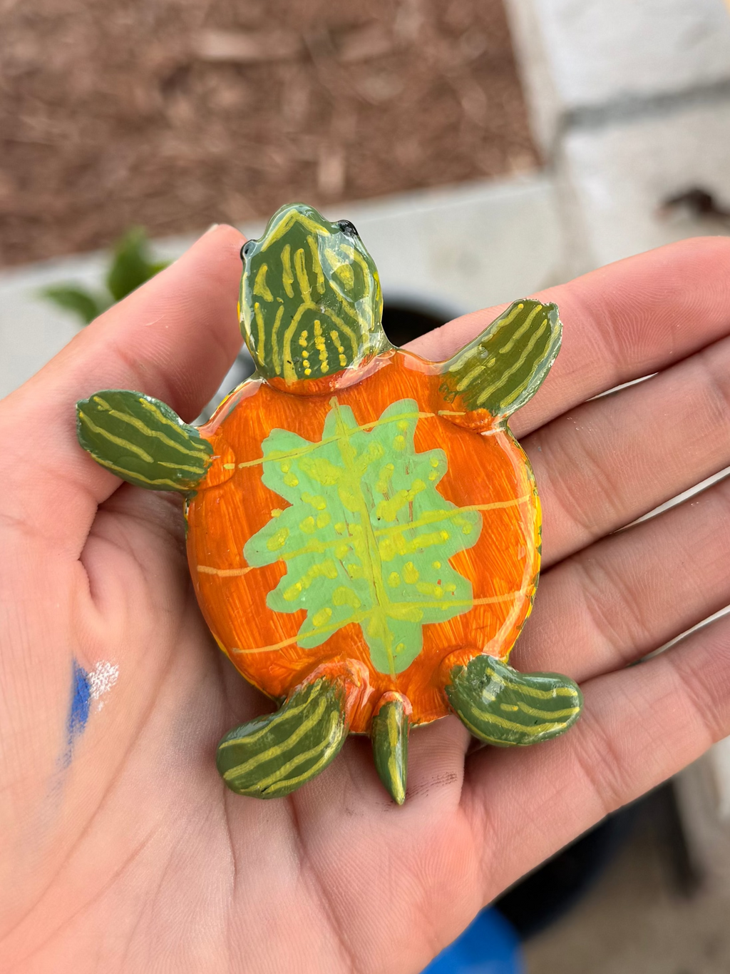 Painted Turtle Worry Stone