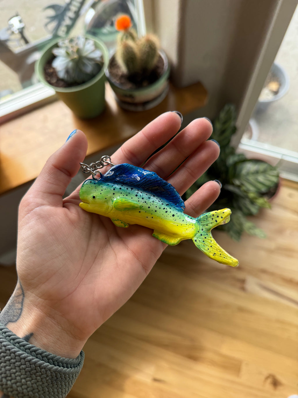 Mahi Mahi Keychain