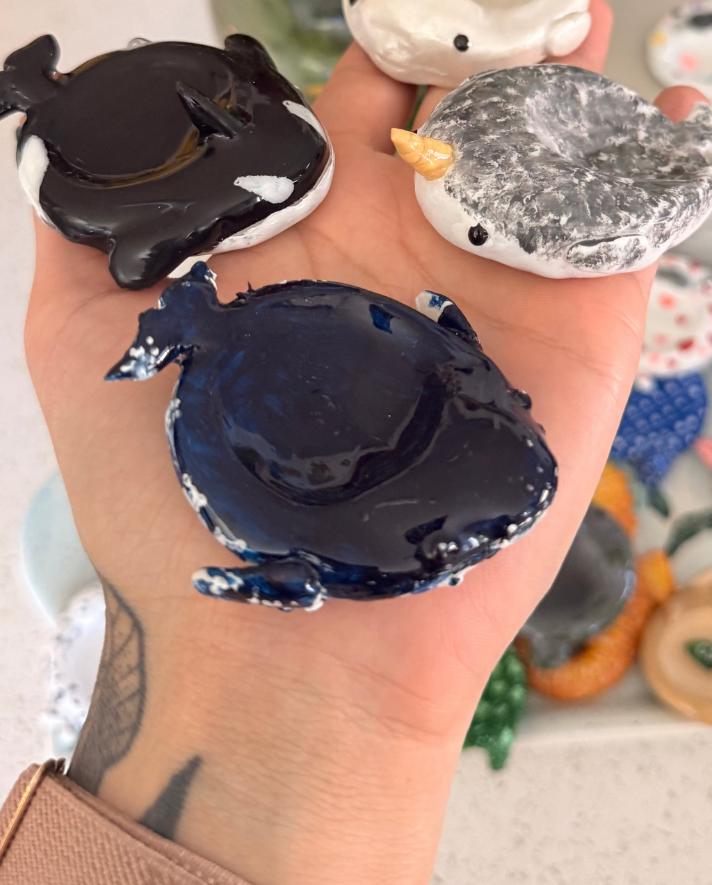 Humpback Whale Worry Stone