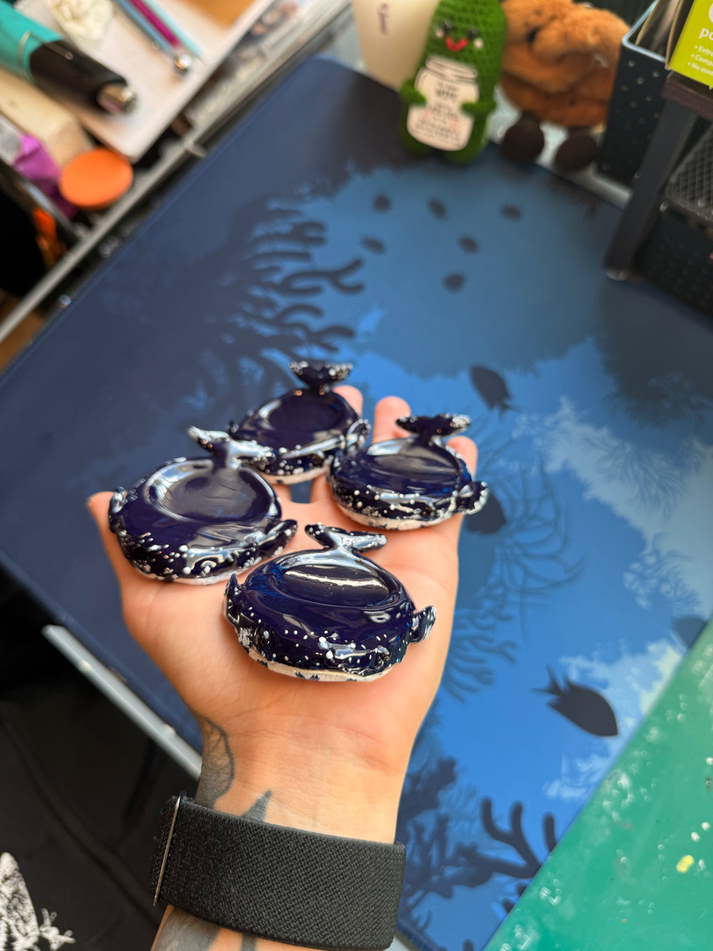 Humpback Whale Worry Stone