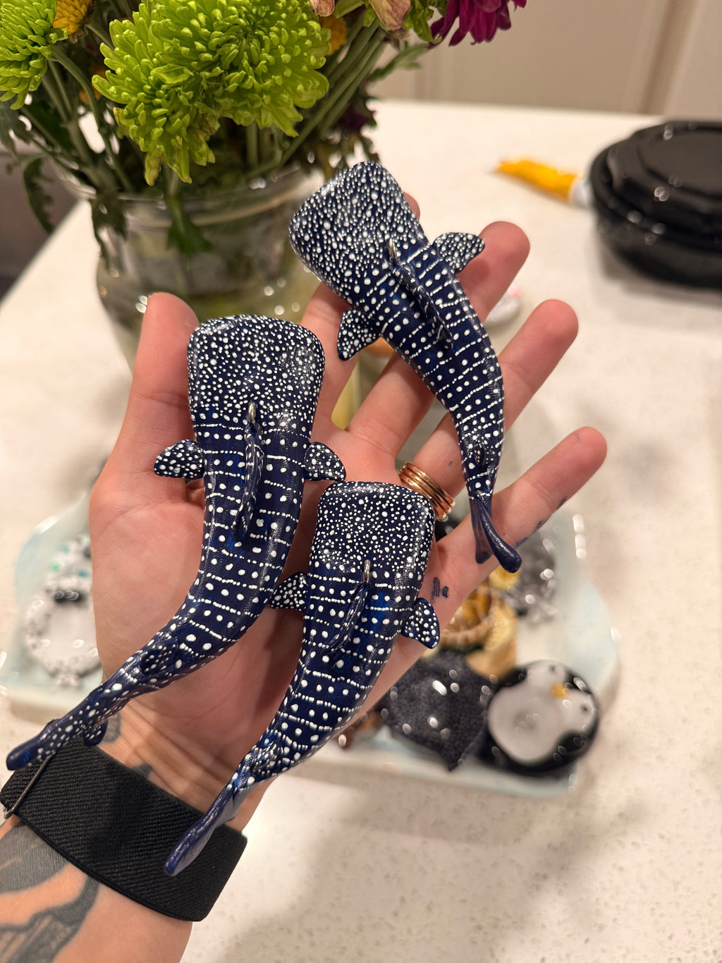 Whale Shark Large Keychain
