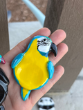 Macaw Worry Stone
