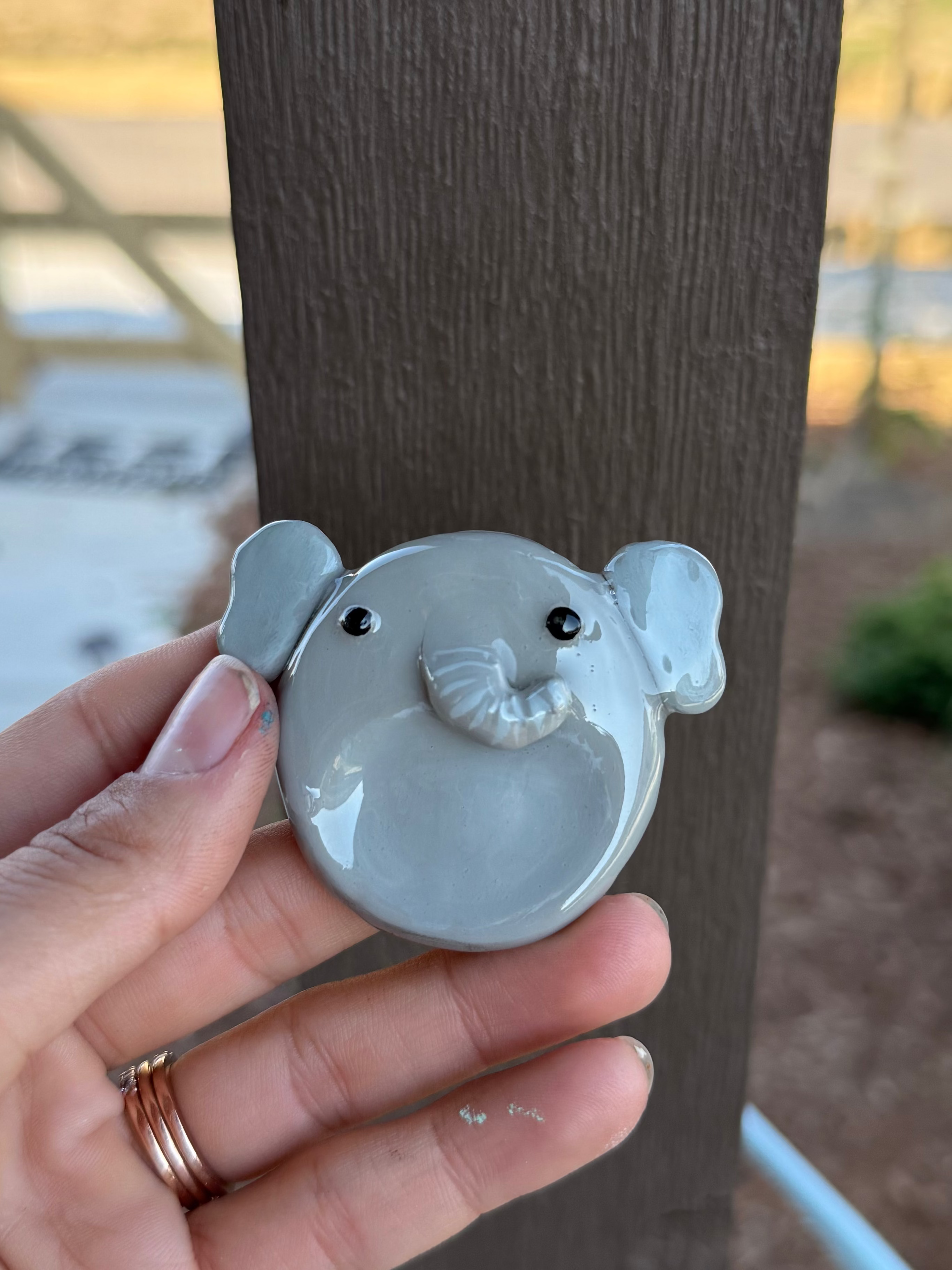 Elephant Worry Stone